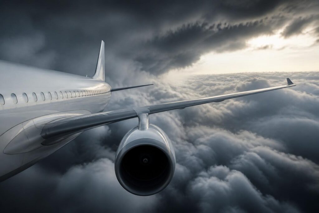 Turbulenzen und Flugangst: Warum das Flugzeug sicher bleibt